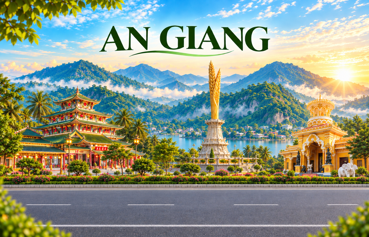 Dàn xe Taxi An Giang phục vụ 2 chiều